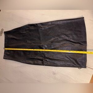 Commando PU leather  Black Women's Skirt